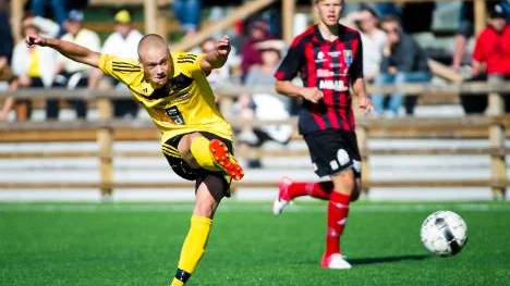 Robin Lundgren och Notviken gjorde en perfekt match på Tunavallen.