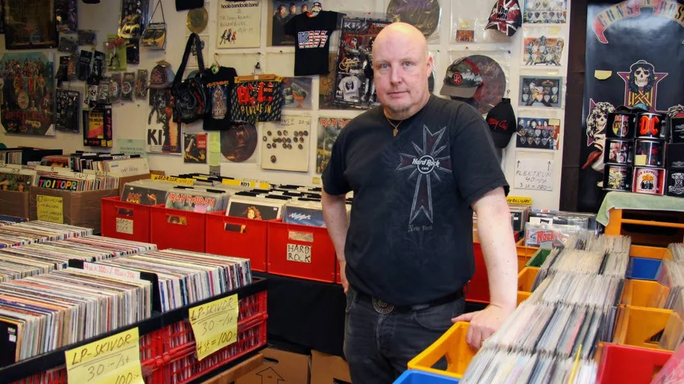 Christer Johansson öppnade Crazy Records tillsammans med Albert Andersson för 20 år sedan.