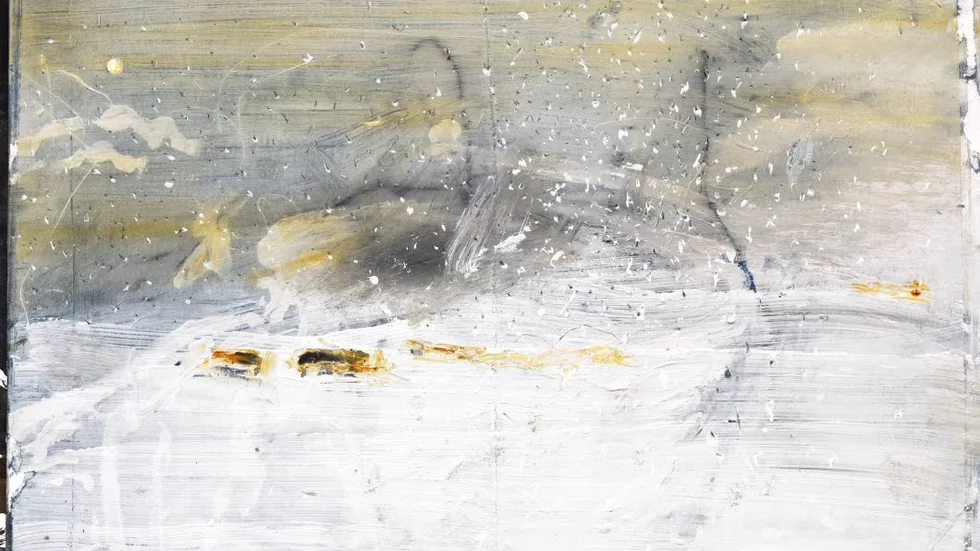 "Minnesmärken", målning av Mats Pettersson.