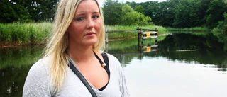 Hennes vän blev nästan påkörd av kanalbåt