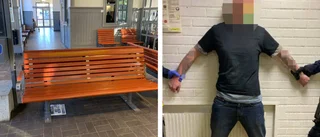 Våldsverkare angrep äldre man på stationen 