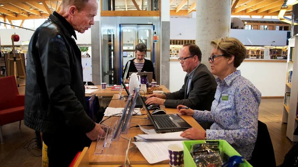 En av besökarna hos Correns redaktion var Lars Erik Rylén.