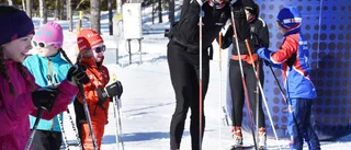 Skidkul med stjärnorna