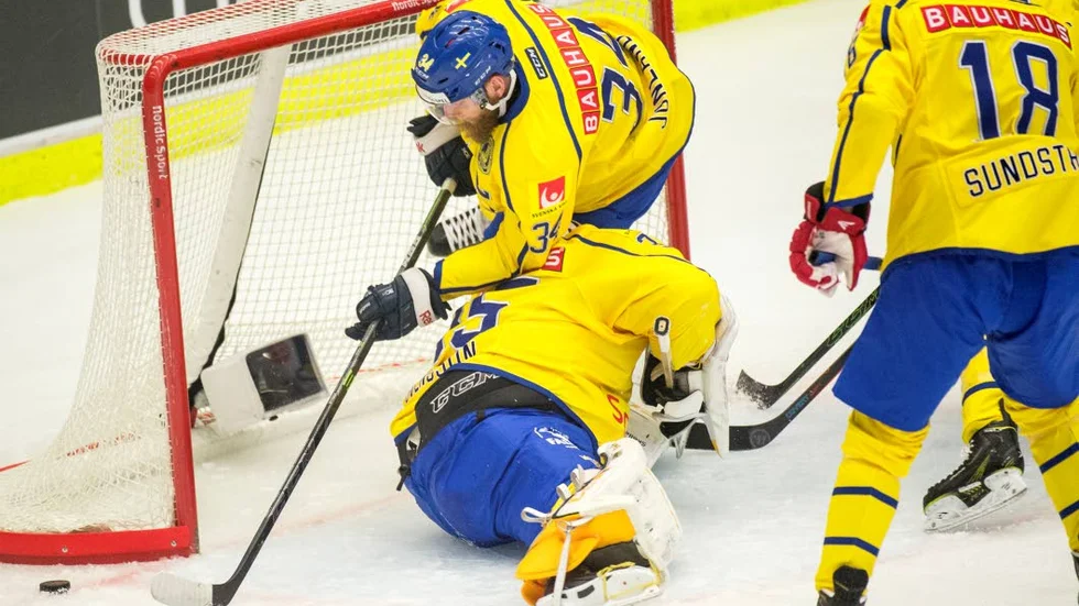 Tre Kronor fick Finland på fall.