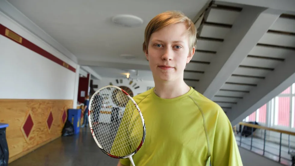 Älskar farten. Albin Rannestam, 16 år, berättar varför han gillar sporten. ”Det går fort”, säger han.