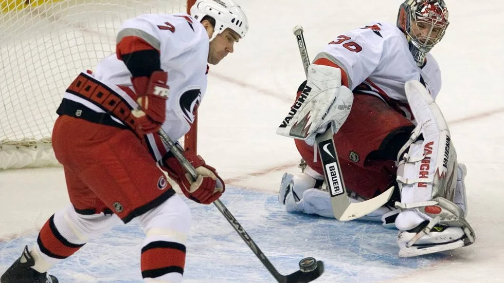 Niclas Wallin i Carolina.