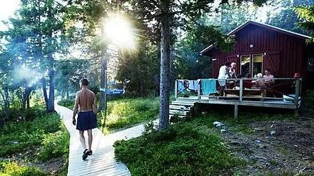 Kluntarna i Luleå skärgård.