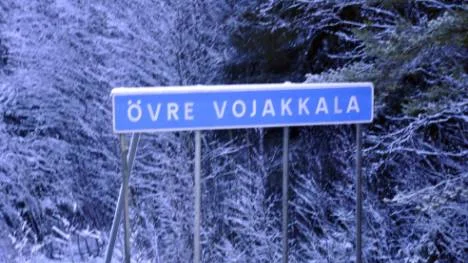 Det var i Övre Vojakkala, strax norr om Haparanda, som poliserna blev beskjutna.