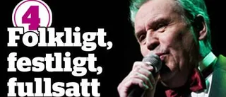 Folkligt, festligt, fullsatt
