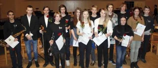 Unga musiker i Boden prisades