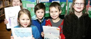 Slutet gott - nu finns elevernas egna sagoböcker på biblioteket