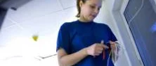 Linda, 19, gick mot strömmen