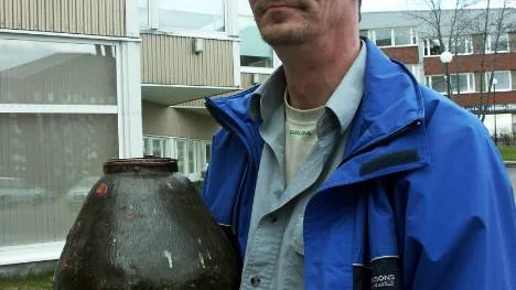 Gruvklubbens ordförande, Peter Falk.