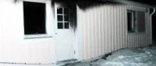 Seskaröbo anhållen efter brand i tvättstuga/garage