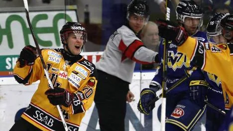 Linus Omark jublade igen. Luleåforwarden gjorde lagets enda mål och det räckte till en poäng.