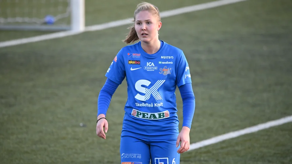 Elin Pettersson är klar för spel i Team TG i division I, där hon kommer att ställas mot tidigare klubben Sunnanå SK.