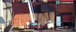 Brand i pelletsverk blossade upp igen