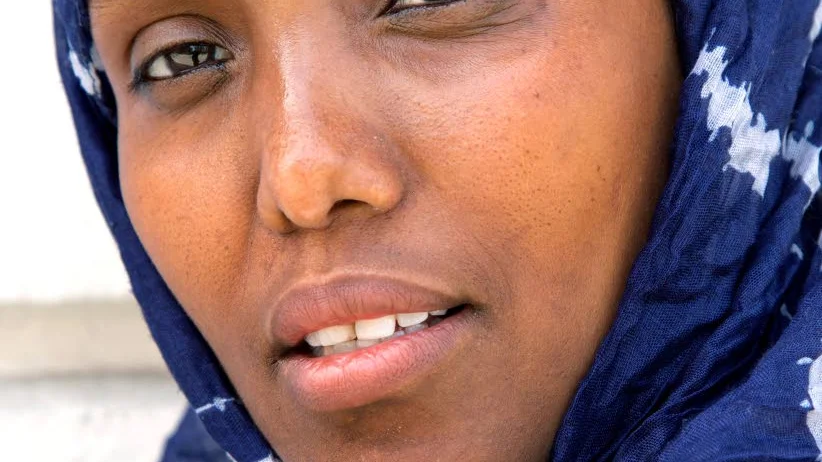 Nöjd. Kin Gurhan är med i Kvinnosim av flera skäl. ”Sverige har många sjöar, om man faller i är det bra att kunna simma”.