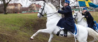 Beridna högvakten i stan