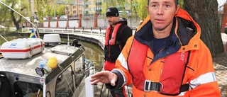 Marinarkeologer scannar Stångåns botten på fornlämningar