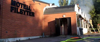 Brand i Motell Filbyter