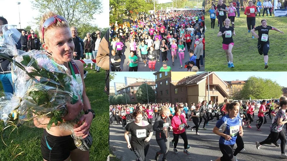 IK Akeles Cecilia Kleist höll för favorittrycket och vann Vårruset. Totalt deltog 6 000 personer i det fem kilometer långa loppet.