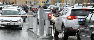 Dåligt med parkering vid US