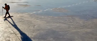 Varning för farliga isar