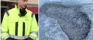 Risk för mer potthål än vanligt: "Jobbar så fort vi kan" 