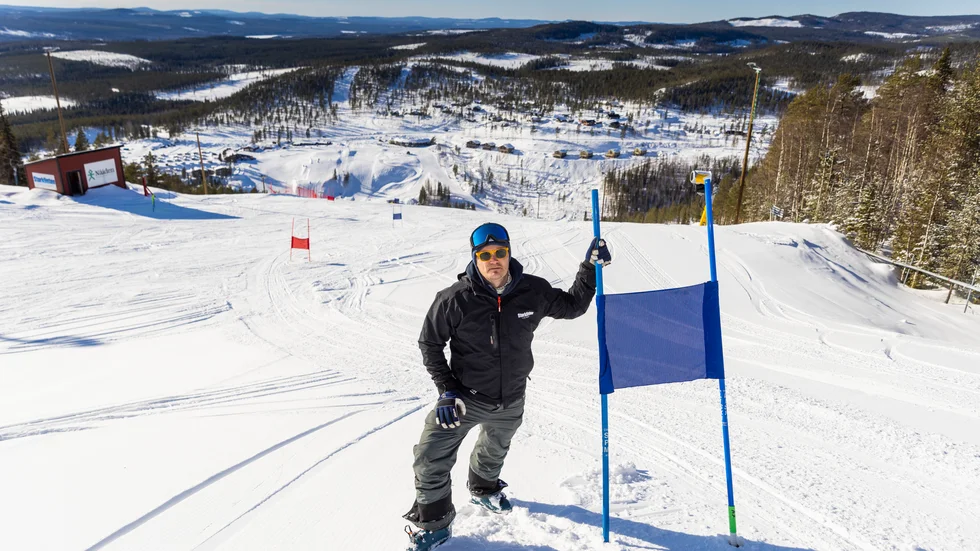 Tommy Eliasson Winter, vd för Storklinten Rekreation AB lutar sig inte tillbaka trots avslutad tävlingskarriär. " Nu vill jag satsa på VD-jobbet."