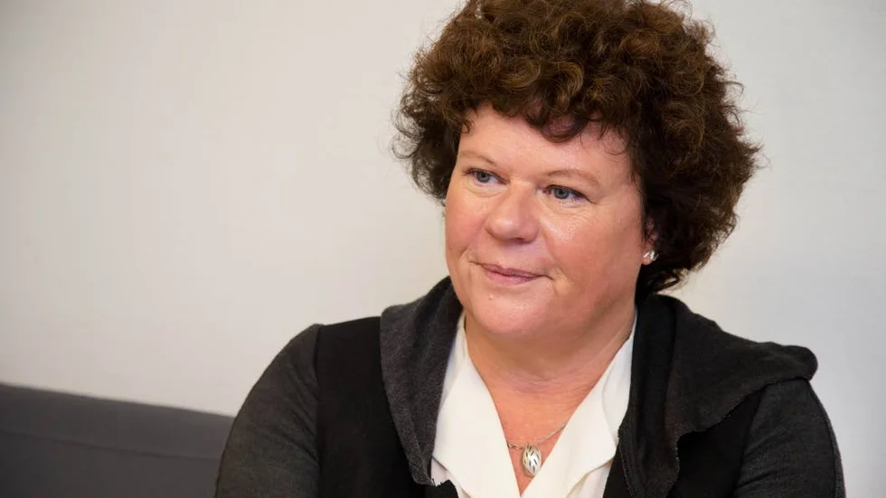 Rektor.
Eva-Lott Peterson rekor på Västra Hargs skola.
