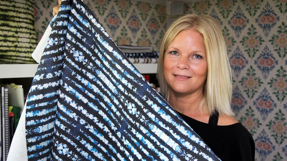 Design. Sofie Johansson hämtar inspiration till sina mönster från naturen.