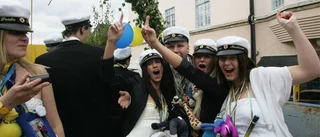 Studentsamling i Mjölby