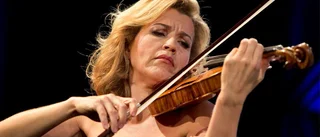 Anne-Sophie Mutter briljerar och bländar