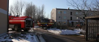 Misstänkt mordbrand – kvinna gripen