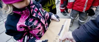 Tomtens postlåda på plats