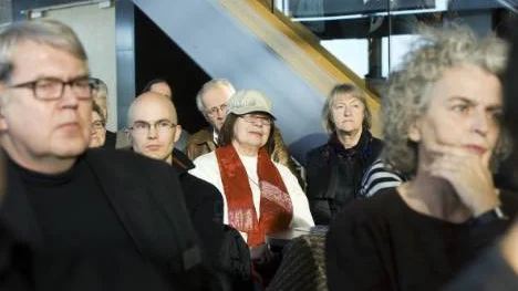 Debatten om Anna Odell och samtidskonsten lockade stor publik till Kulturens hus. FOTO: Pär Bäckström