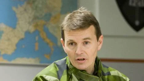 Per Nilsson, flottiljchef F 21 tycker att försvarshögkvarteret fattat det rätta beslutet i och med att basbataljonen blir kvar vid F 21. FOTO: Göran Ström