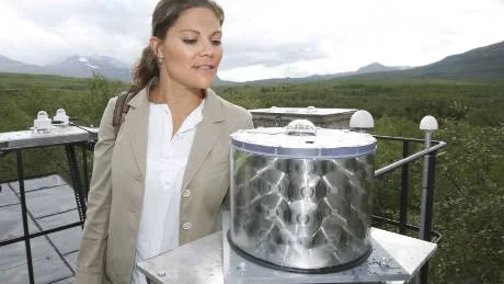 Det var många forskningsinstrument som krävde en närmare titt. FOTO: Kenneth Paulsson