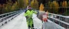Uppskattad gammal hängbro får ansiktslyftning
