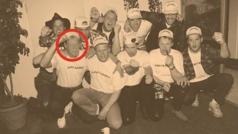 Den då 35-årige älvsbybon kandiderade för titeln "Älvsbymannen" 1996 och nådde finalen. FOTO: lennart jönsson