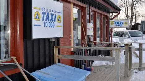 Gällivare taxi står inför expansion och behöver större plats för sin verksamhet. Därför har företaget beslutat att flytta till Vuoskonjärvi industriområde och en av de industritomter som Gällivare kommun har delat ut där.FOTO: Maria Ödalen