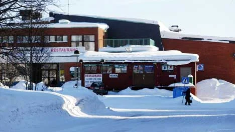 Badhuset i Kiruna.