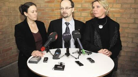 Riksdagsmannen Thomas Eneroth (S)  gästade Luleå..