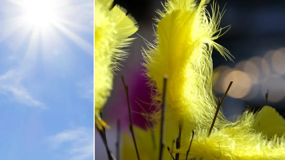 "När solen får flöda in blir det förstås varmare och då kan vi få lite högre dagstemperaturer" säger meteorologen Viktor Bergman.