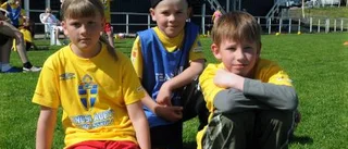 Riktigt skoj på fotbollsskolan