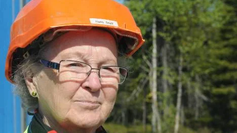 Lisa Andersson förlorade sin man i prostatacancer, i går hyllade hon Aschberg och Fylkings vandring.