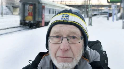 Jan-Olov Andersson, Kiruna, tror att det kommer att bli turistföretagare som får lägga ner om ett nattåg läggs ner.