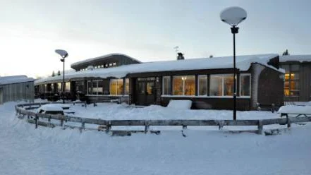 Sameskolan i Kiruna beviljas inte pengar för att hyra baracker för att lösa den akuta problematiken med lokaler.FOTO: Åsa Junkka