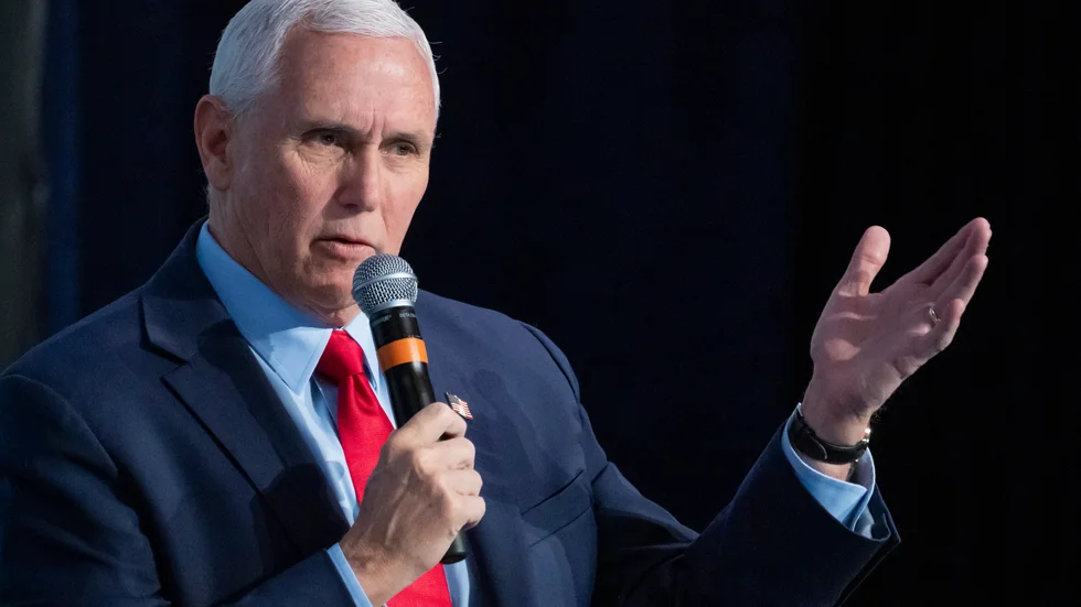 USA:s tidigare vicepresident Mike Pence. Arkivbild.